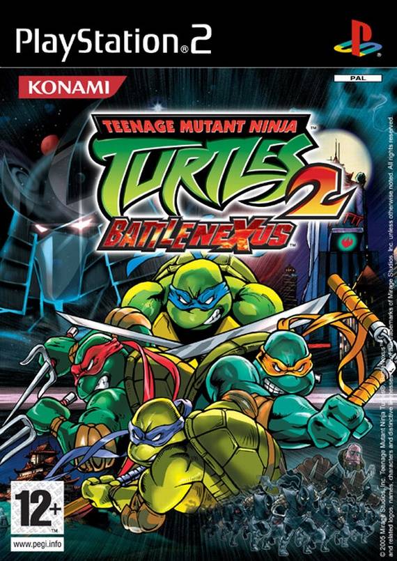 Teenage Mutant Ninja Turtles 2 Battle Nexus - PlayStation 2 Játékok