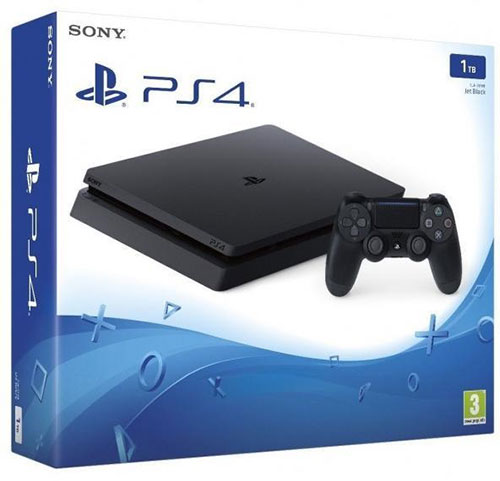 Sony Playstation 4 Slim 1TB Fekete
