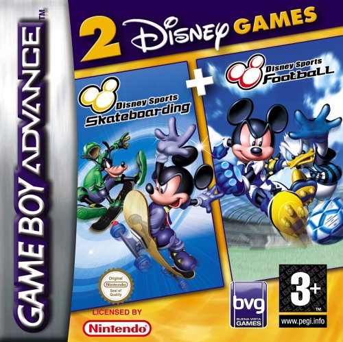 Disney Sports Football and Disney Sports Skateboarding