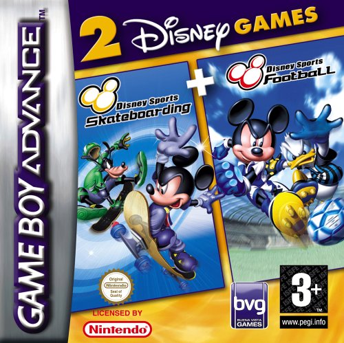 Disney Sports Football and Disney Sports Skateboarding - Game Boy Advance Játékok