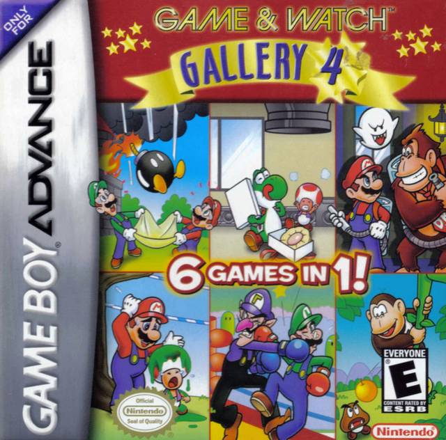 Game and Watch Gallery 4 (NTSC) - Game Boy Advance Játékok
