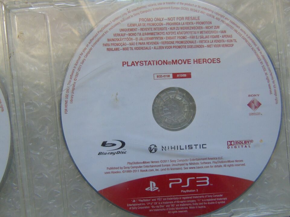 PlayStation Move Heroes (Promo) - PlayStation 3 Játékok