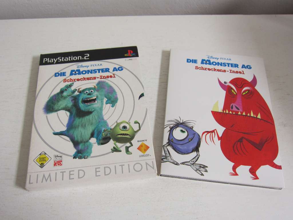 Monsters Inc Scream Team Special Edition (Slipcase nélkül, Német) - PlayStation 2 Játékok