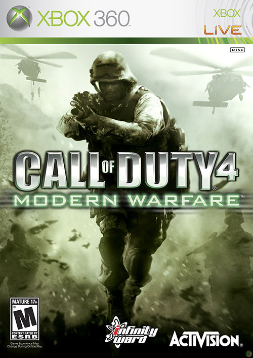 Call Of Duty 4 Modern Warfare (Német) - Xbox 360 Játékok