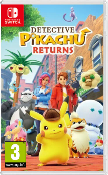 Detective Pikachu Returns - Nintendo Switch Játékok
