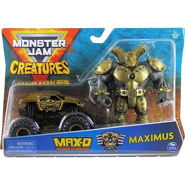 Monster Jam Creatures Max-D Maximus