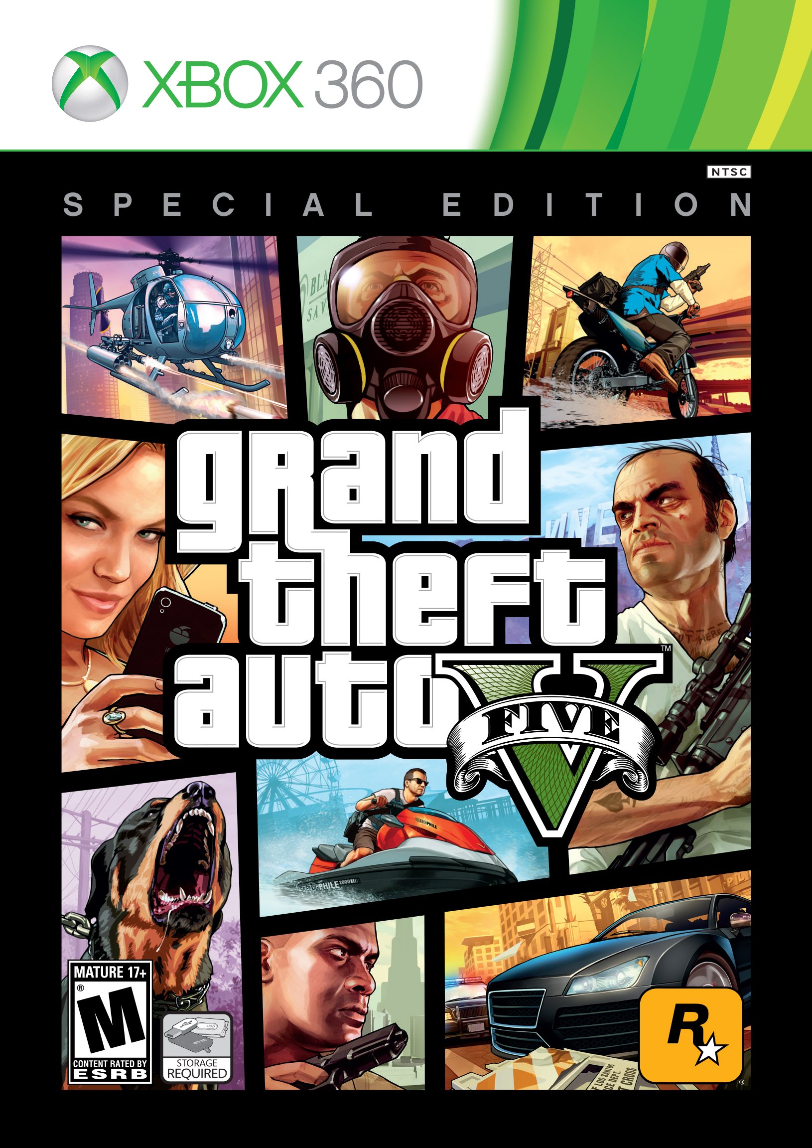 Grand Theft Auto V (GTA 5) Special Edition (Játék nélkül, csak slipcase és térkép)