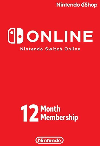 12 hónapos Nintendo Switch Online előfizetés