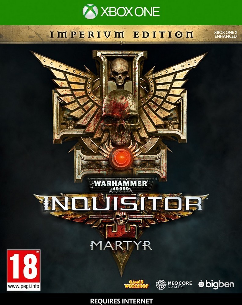 Warhammer 40k Inquisitor Martyr Imperium Edition (Játék nélkül, slipcase és steelbook) - Számítástechnika Steelbook
