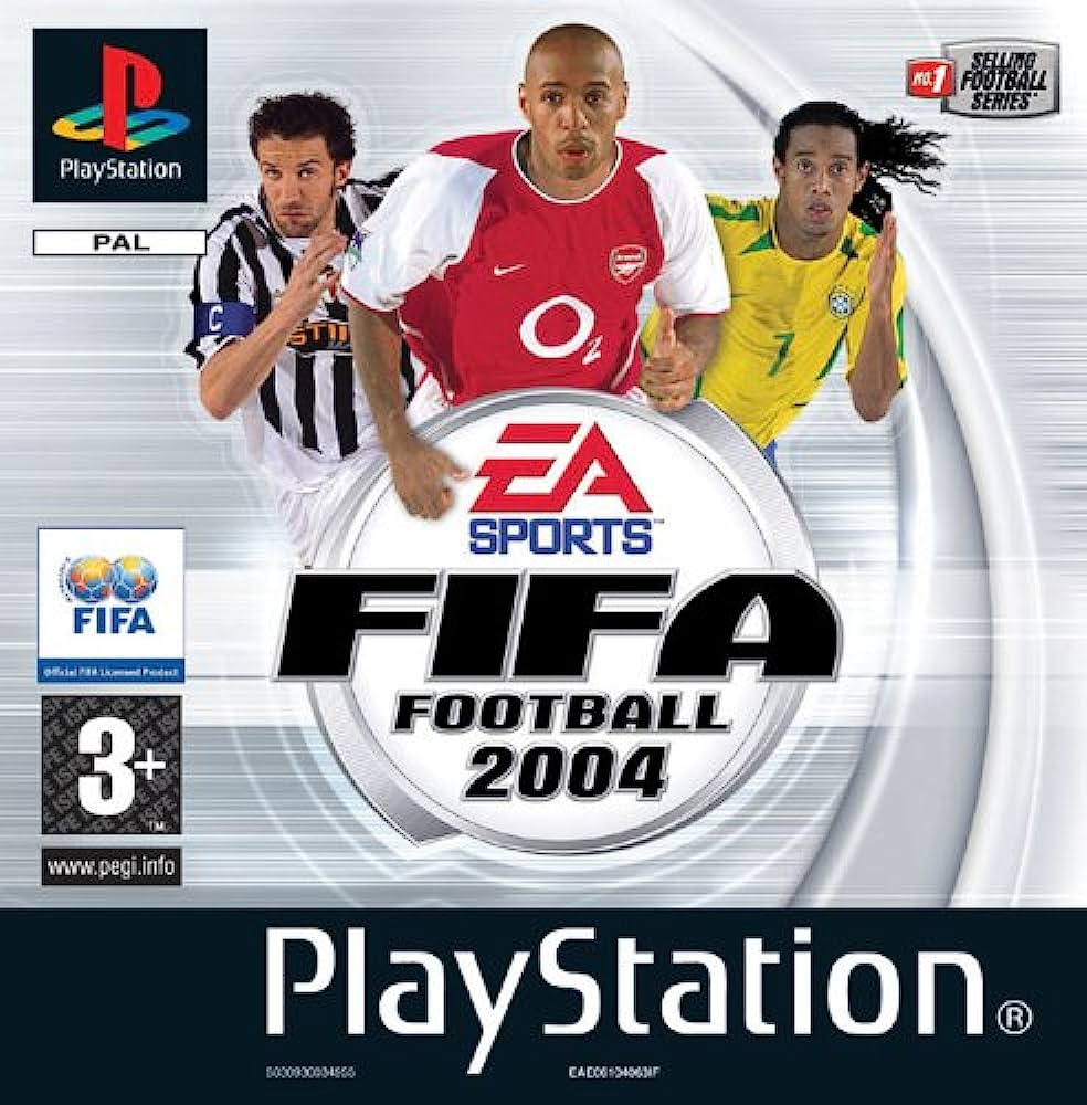 FIFA Football 2004 (Elülső borító nélkül) - PlayStation 1 Játékok