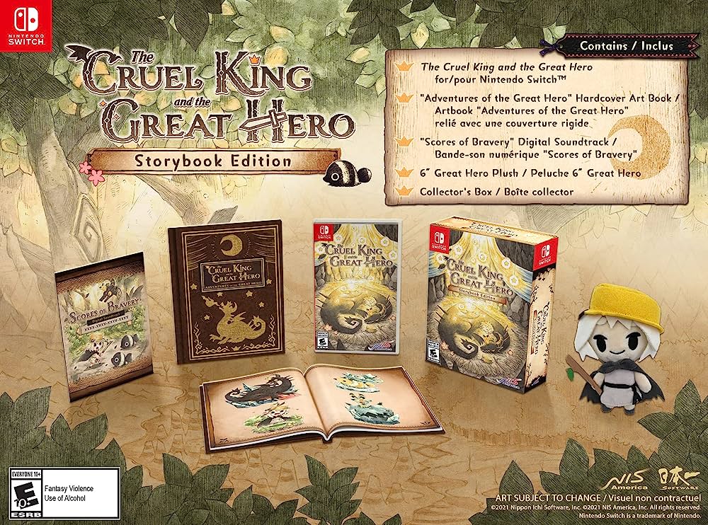 The Cruel King And The Great Hero Storybook Edition (Játék nélkül) - Ajándéktárgyak Ajándéktárgyak