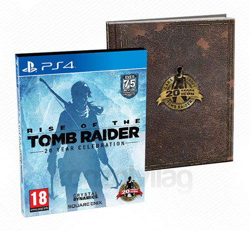 Rise of the Tomb Raider 20 Year Celebration Edition  - PlayStation 4 Játékok