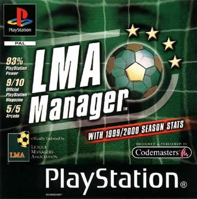 LMA Manager - PlayStation 1 Játékok
