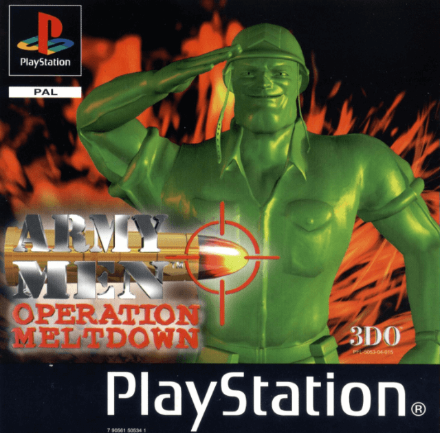 Army Men Operation Meltdown - PlayStation 1 Játékok