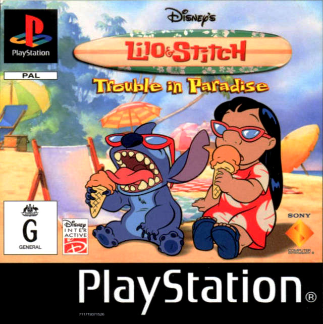 Disney Lilo and Stitch Trouble in Paradise (Német) - PlayStation 1 Játékok