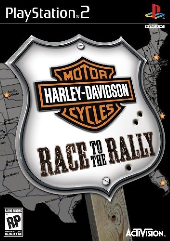 Harley-Davidson Motorcycles Race to the Rally (Német) - PlayStation 2 Játékok