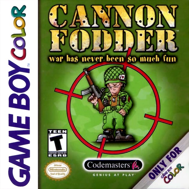 Cannon Fodder - Game Boy Játékok