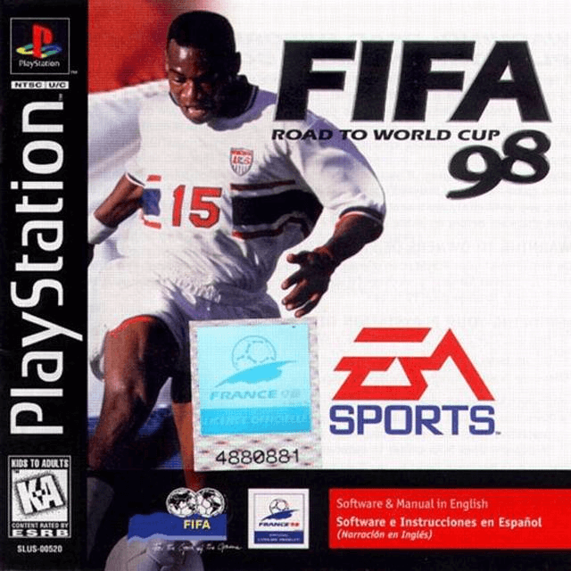FIFA Road to World Cup 98 (Elülső borító nélkül)