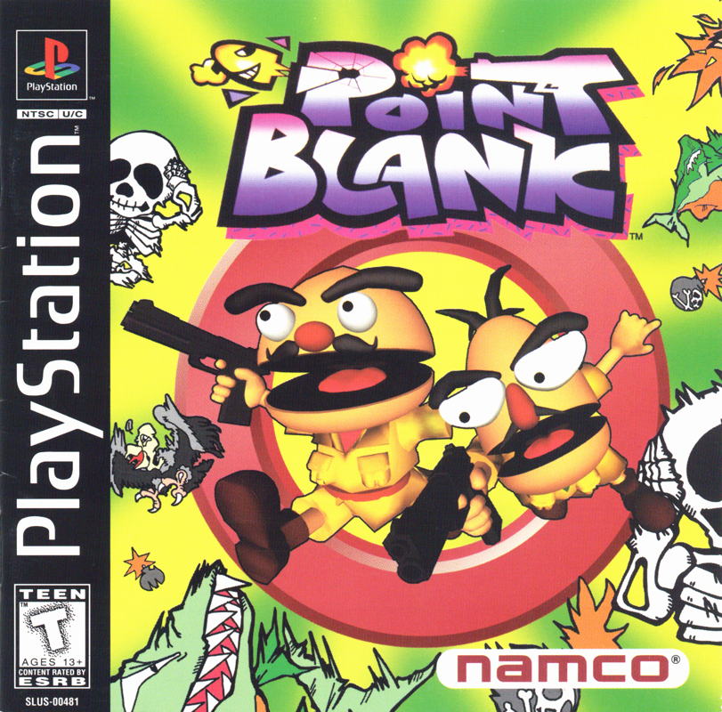 Point Blank (Kiskönyv nélkül) - PlayStation 1 Játékok