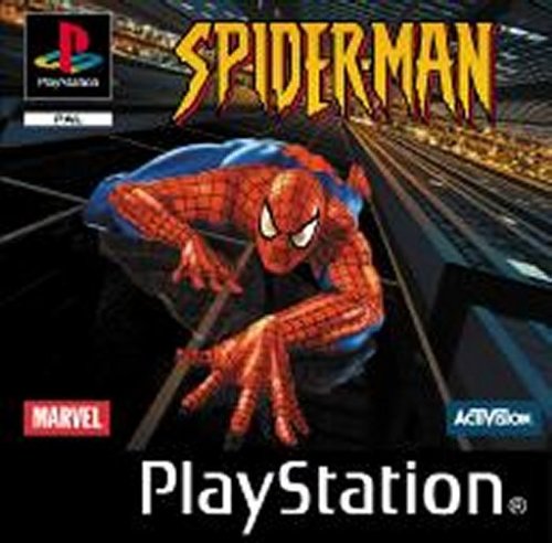 Spider Man (Német, kiskönyv nélkül törött tok) - PlayStation 1 Játékok