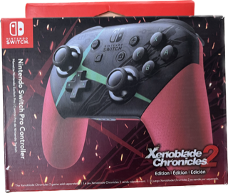 Nintendo Switch Pro Controller Xenoblade Chronicles 2 Edition (Refurbished/felújított)
