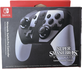 Nintendo Switch Pro Controller Super  Smash Bros Ultimate Edition (Refurbished/felújított)