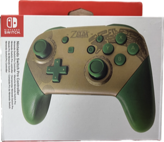 Nintendo Switch Pro Controller The Legend of Zelda Tears of the Kingdom Edition (Refurbished/felújított) - Nintendo Switch Kontrollerek