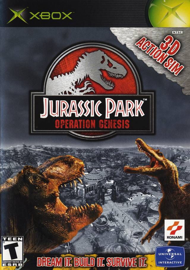 Jurassic Park Operation Genesis (Kiskönyv nélkül) - Xbox Classic Játékok