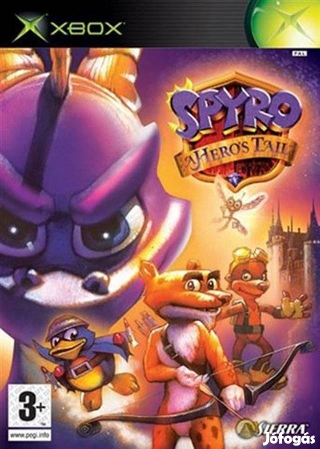 Spyro A Heros Tail (Kiskönyv nélkül) - Xbox Classic Játékok