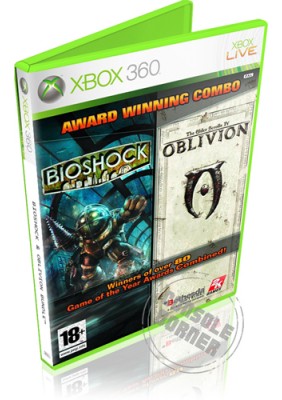 Bioshock & The Elder Scrolls IV Oblivion Bundle (Német) - Xbox 360 Játékok