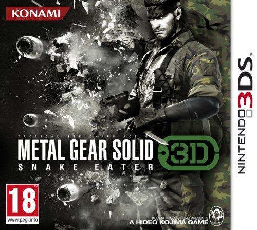 Metal Gear Solid Snake Eater (Francia borító, angol nyelv)