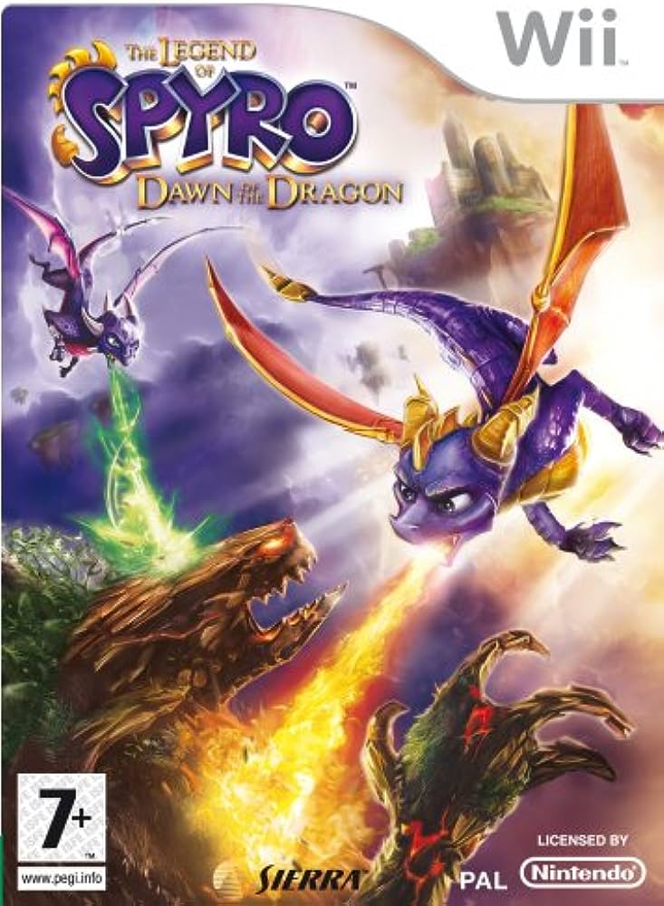 The Legend of Spyro Dawn of the Dragon - Nintendo Wii Játékok
