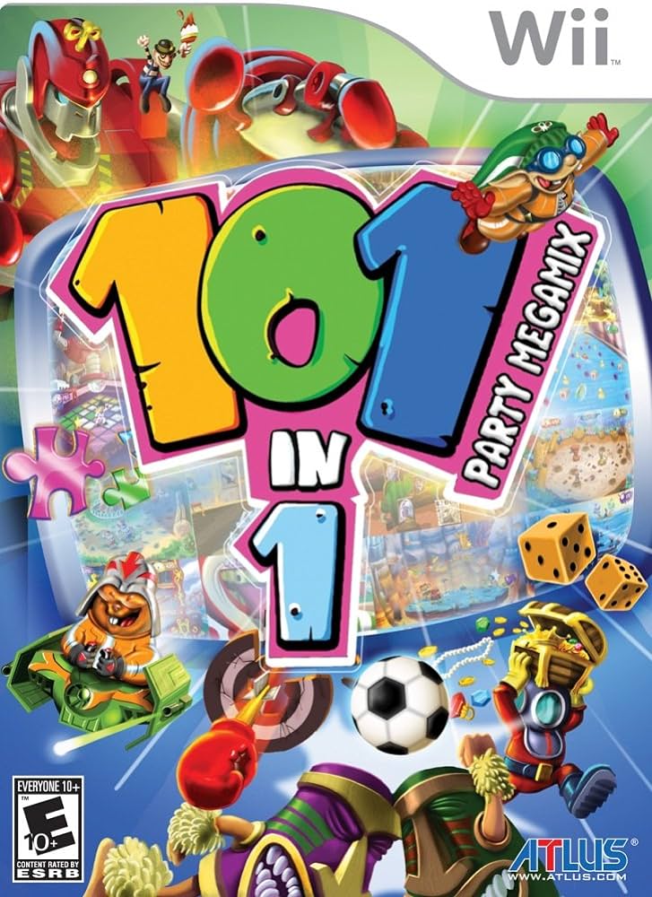 101 in 1 Party Megamix Wii - Nintendo Wii Játékok