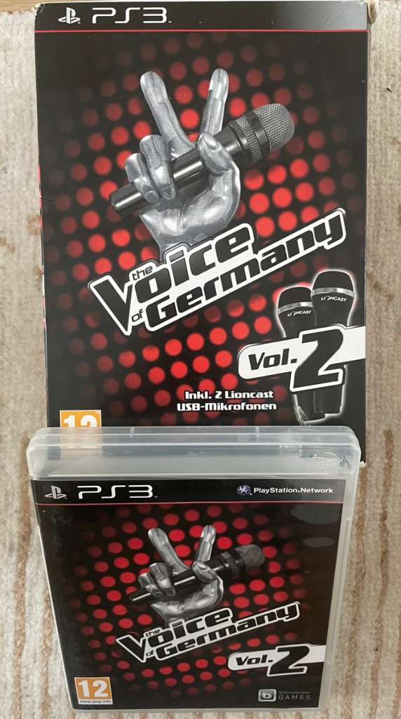 The Voice Of Germany Vol 2 Microphone Bundle (német) - PlayStation 3 Játékok