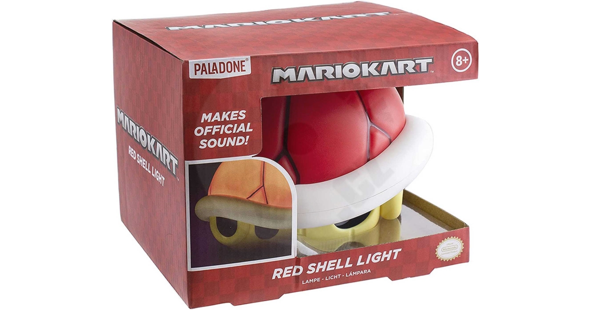 Mario Kart Red Shell Light - Ajándéktárgyak Lámpa
