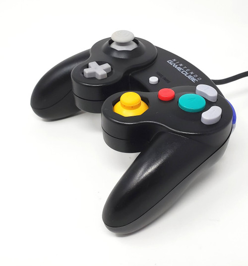GameCube Controller (fekete, vezetékes) - GameCube Kiegészítők