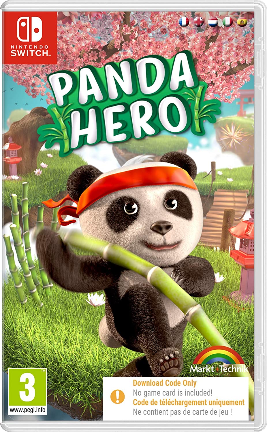 Panda Hero (letöltőkód a dobozban) - Nintendo Switch Játékok