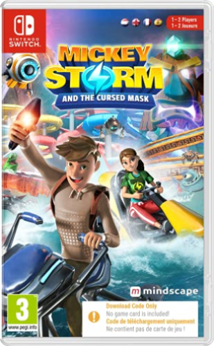 Mickey Storm and The Cursed Mask (letöltőkód a dobozban)
