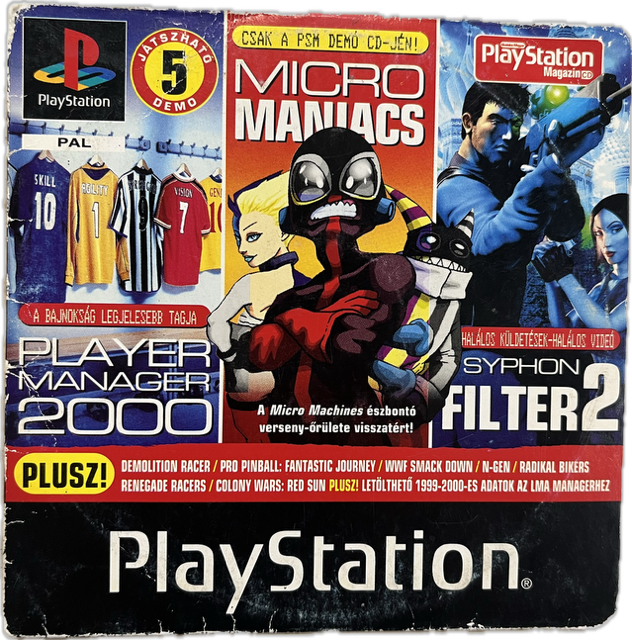 Playstation Magazin Demo CD (euro demo 57) - PlayStation 1 Játékok
