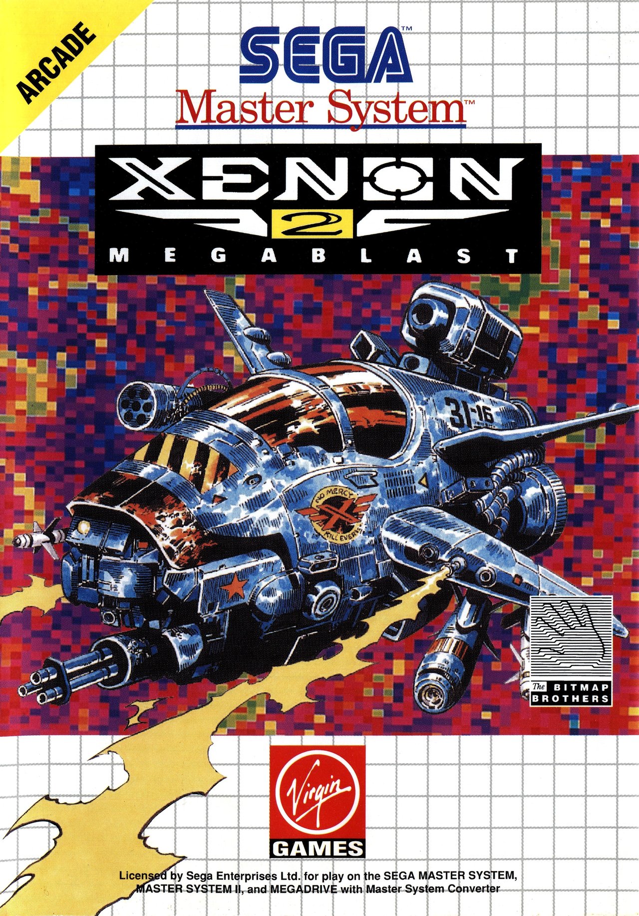 Xenon 2 Megablast - Sega Master System Játékok