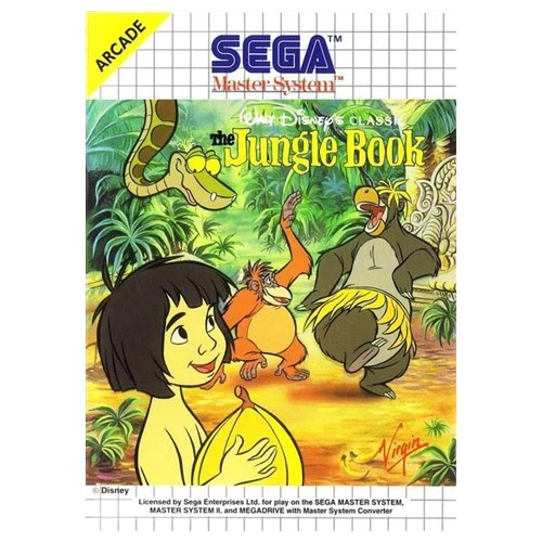 Walt Disneys Classic The Jungle Book (kiskönyv nélkül) - Sega Master System Játékok