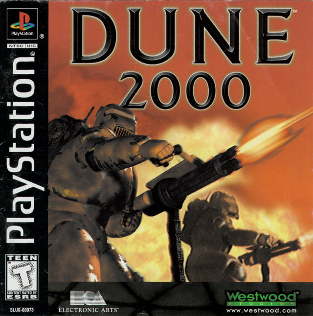 Dune 2000 (Német, kiskönyv nélkül) - PlayStation 1 Játékok