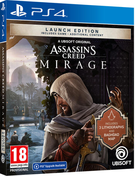 Assassin’s Creed Mirage Launch Edition (Ps4, játék nélkül)