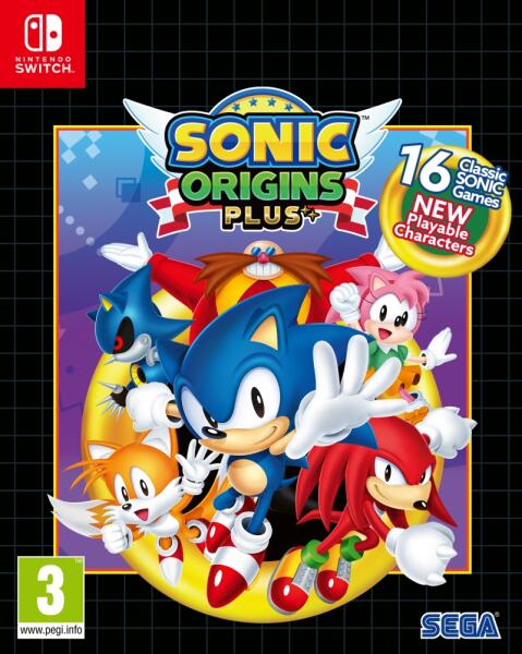 Sonic Origins Plus - Nintendo Switch Játékok