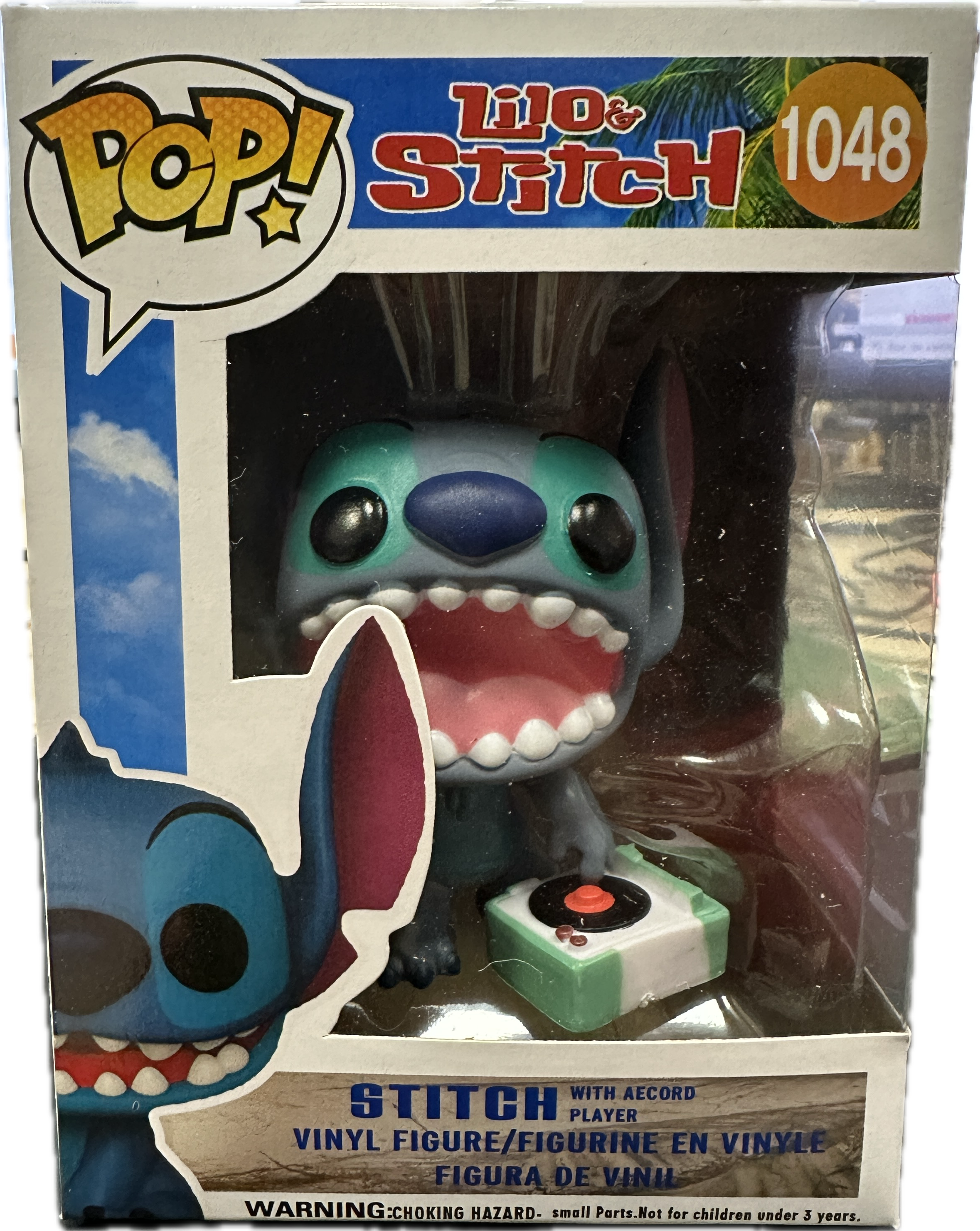 Funko POP Stitch With Aecord Player