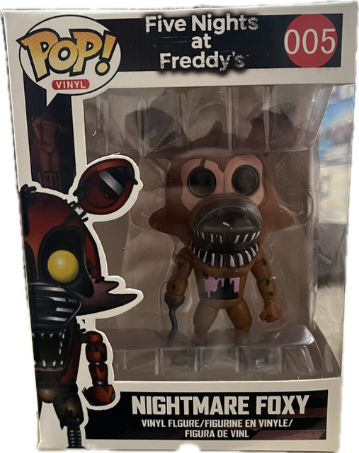 Funko POP Five Nights at Freddys Nightmare Foxy - Figurák POP