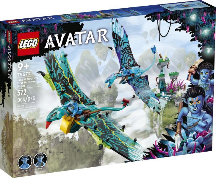 LEGO Avatar Jake és Neytiri Első Banshee repülése (75572)