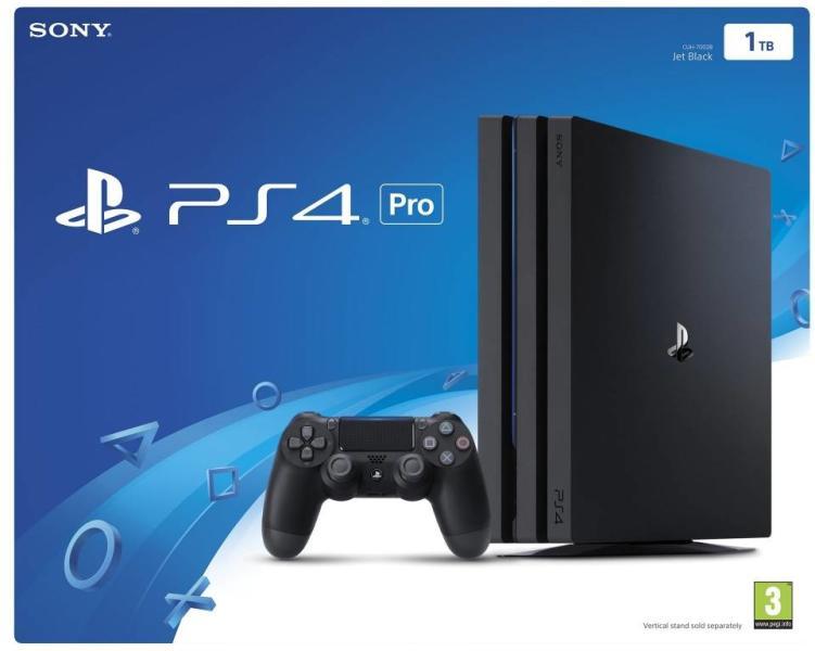 PlayStation 4 Pro 1TB (CUH-7116B) (HDD fedél nélkül)