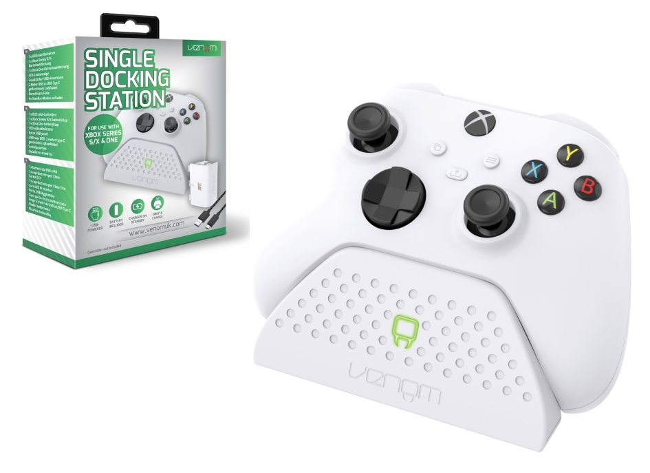Venom Single Docking Station (Series S/X, One)