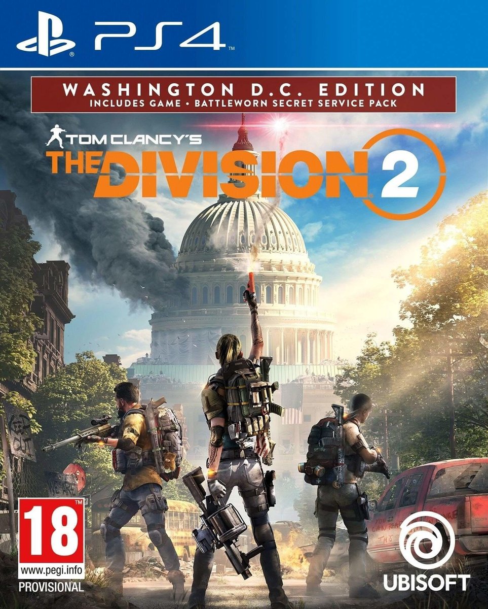 Tom Clancys The Division 2 Washington DC Edition (PS4, Játék nélkül) - Ajándéktárgyak Ajándéktárgyak
